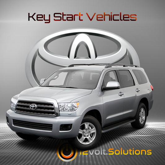 2008-2010 Toyota Sequoia Plug & Play Remote Start Kit-12Volt.Solutions