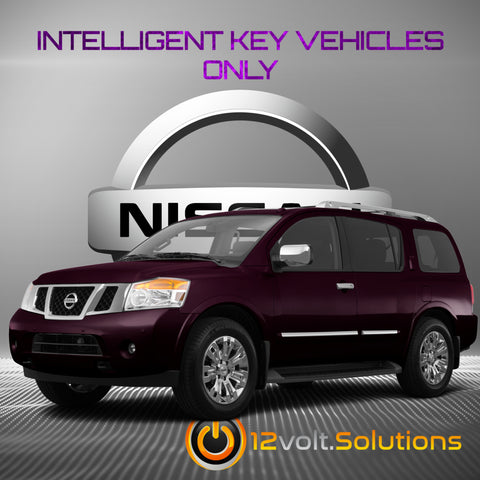 2008-2015 Nissan Armada Remote Start Plug and Play Kit (Intelligent Key)-12Volt.Solutions