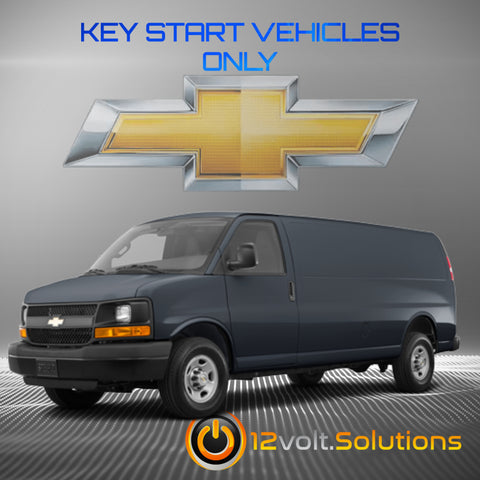 2008-2017 Chevrolet Express Van Plug & Play Remote Start Kit