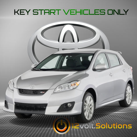2009-2010 Toyota Matrix Plug & Play Remote Start Kit-12Volt.Solutions