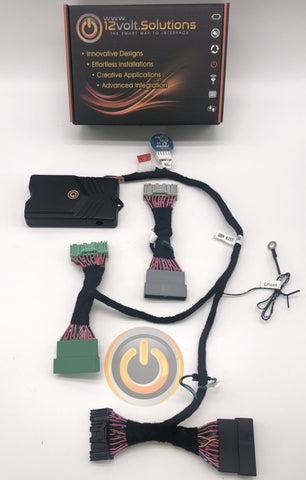2009-2013  Infiniti FX50 Remote Start Plug and Play Kit (Push Button Start)-12Volt.Solutions