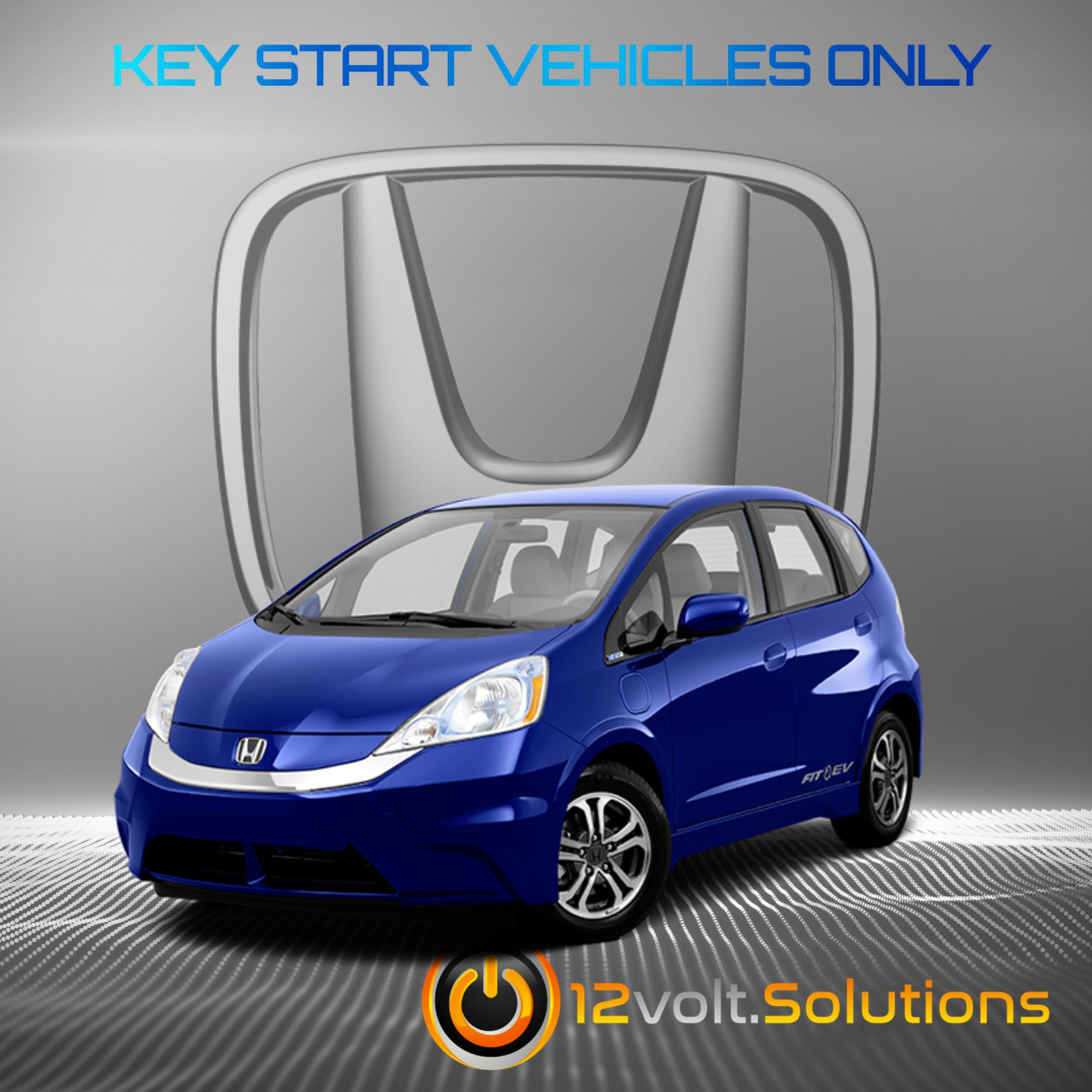 2009-2014 Honda Fit Plug & Play Remote Start Kit (standard key)-12Volt.Solutions