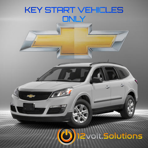 2009-2017 Chevrolet Traverse Plug & Play Remote Start Kit (Key Start)-12Volt.Solutions
