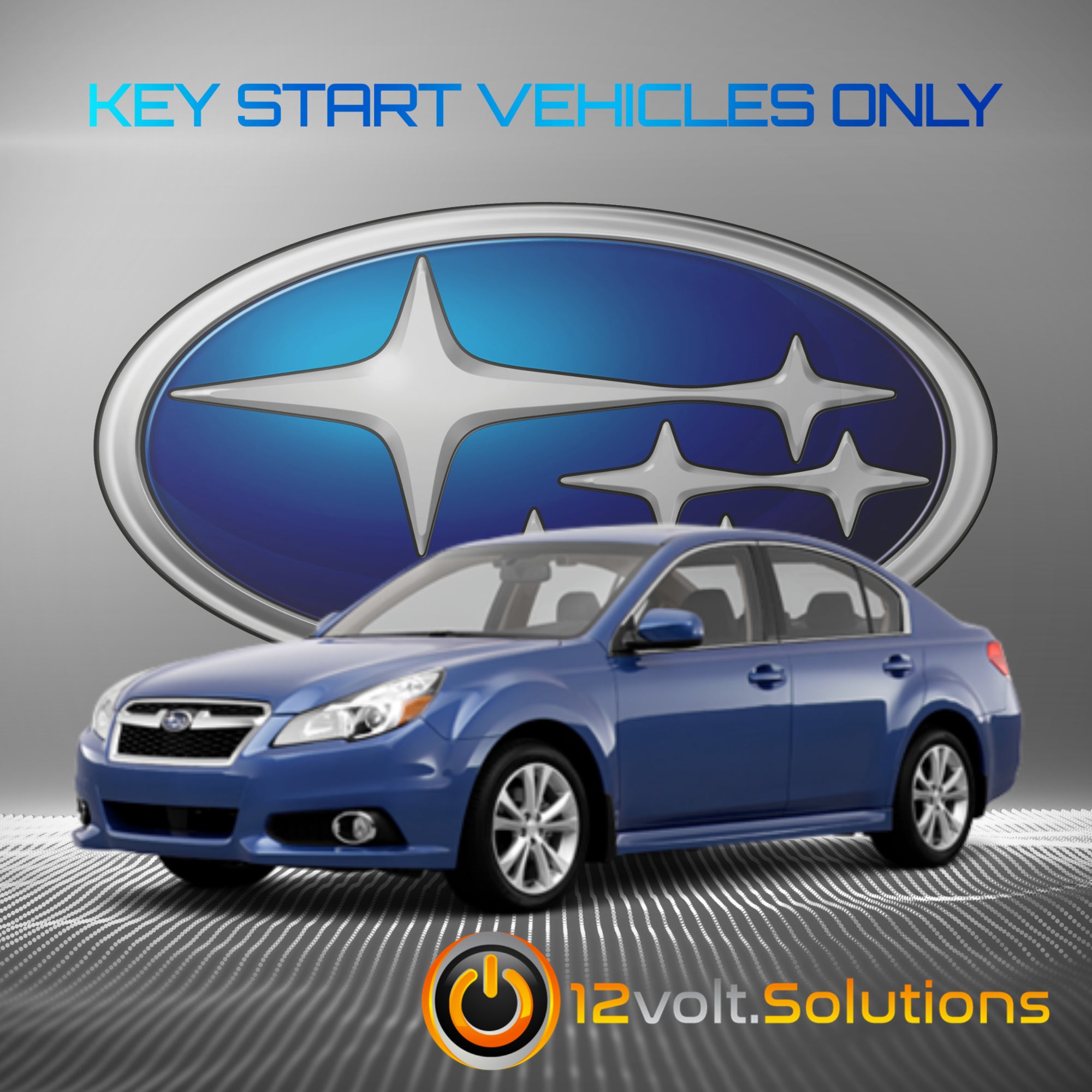 2010-2014 Subaru Legacy Plug & Play Remote Start Kit (Key Start)-12Volt.Solutions