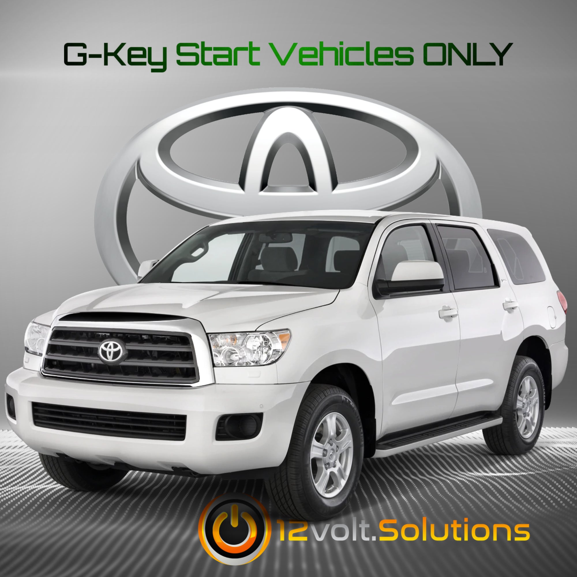 2010-2014 Toyota Sequoia Plug & Play Remote Start Kit (G-Key)-12Volt.Solutions