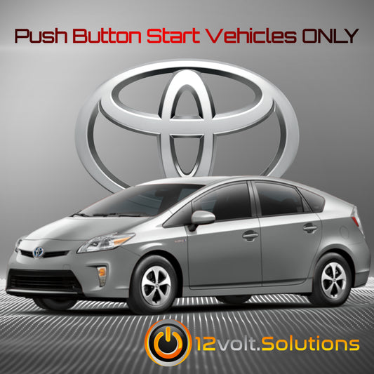 2010-2015 Toyota Prius Plug & Play Remote Start Kit (Push Button Start)-12Volt.Solutions