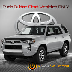 2010-2019 Toyota 4Runner Plug & Play Remote Start Kit (Push Button Start)-12Volt.Solutions