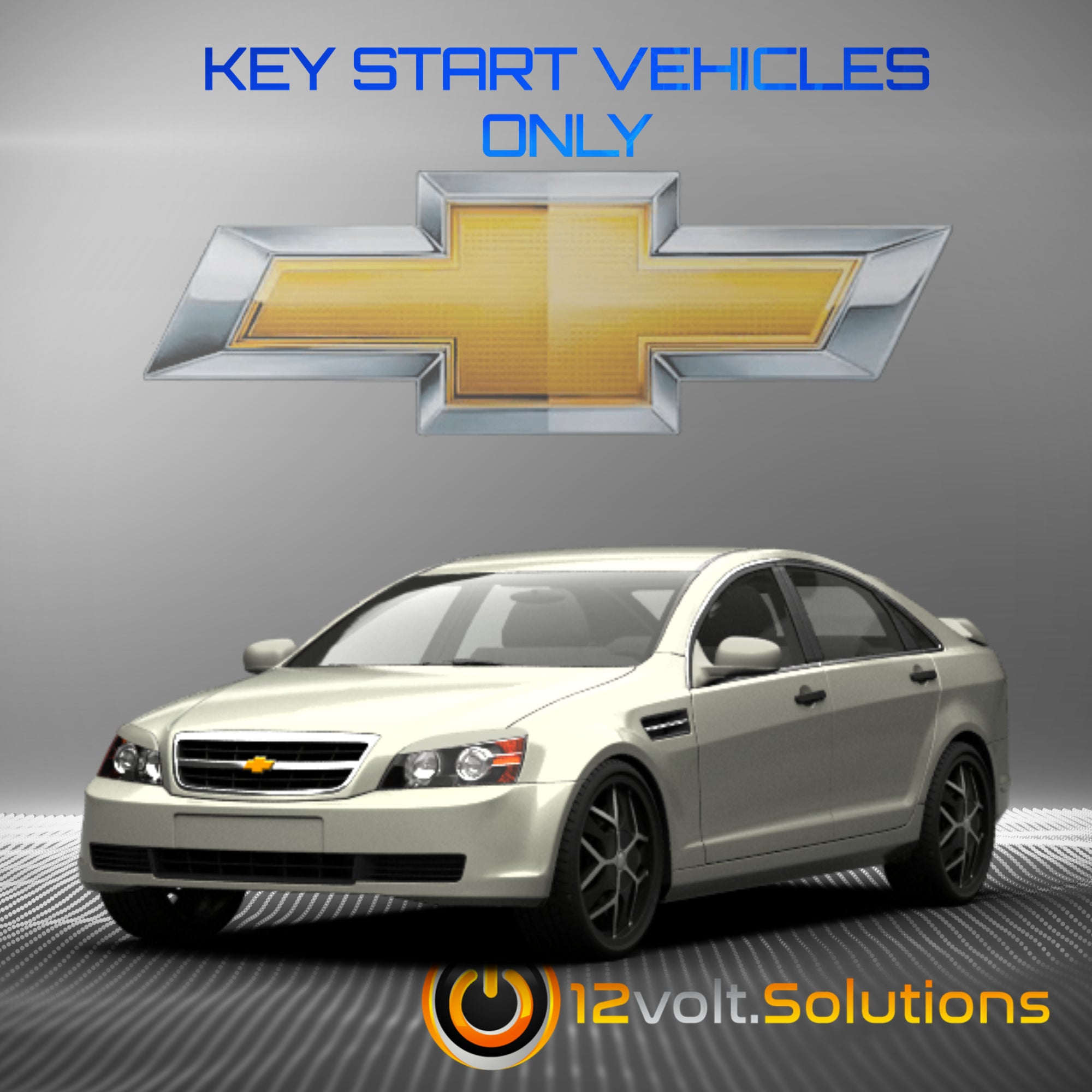 2011-2013 Chevrolet Caprice Plug & Play Remote Start Kit (Key Start)-12Volt.Solutions
