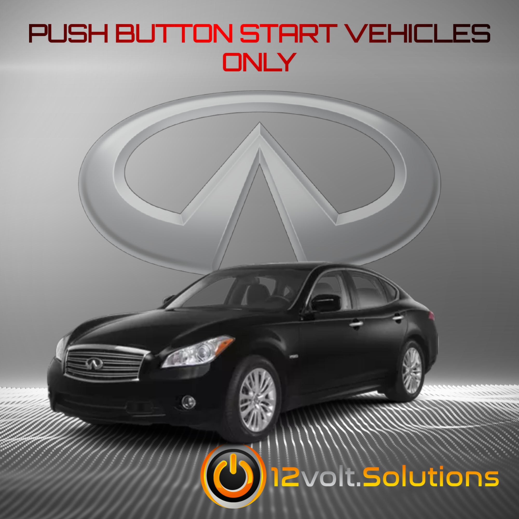 2011-2013 Infiniti M35h Remote Start Plug and Play Kit (Push Button Start)-12Volt.Solutions
