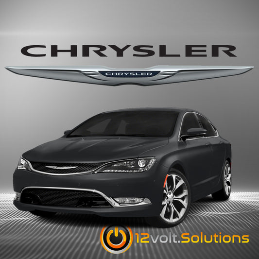 2011-2014 Chrysler 200 Plug & Play Remote Start Kit-12Volt.Solutions