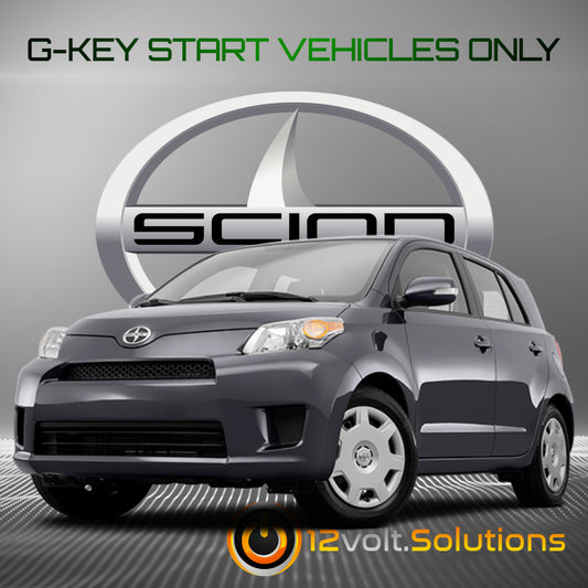 2011-2014 Scion XD Plug & Play Remote Start Kit (G-Key)-12Volt.Solutions