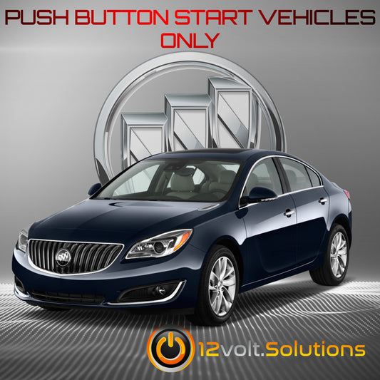 2011-2017 Buick Regal Plug & Play Remote Start Kit (Push Button Start)-12Volt.Solutions