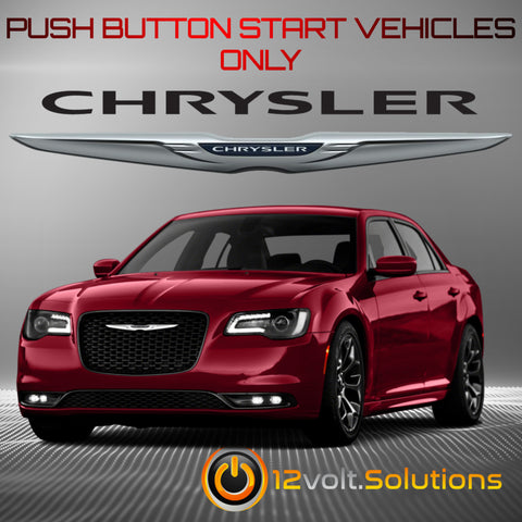 2011-2017 Chrysler 300/300c Plug & Play Remote Start Kit (Push Button Start)-12Volt.Solutions