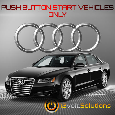 2011-2018 Audi A8 Plug and Play Remote Start Kit-12Volt.Solutions
