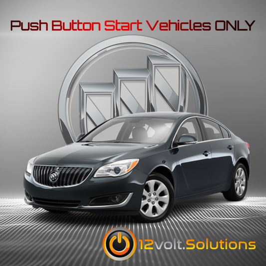 2011-2020 Buick Regal Plug and Play Remote Start Kit (Push Button Start)-12Volt.Solutions