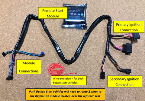 2012-2014 Mercedes Benz B-Class Plug & Play Remote Start Kit-12Volt.Solutions