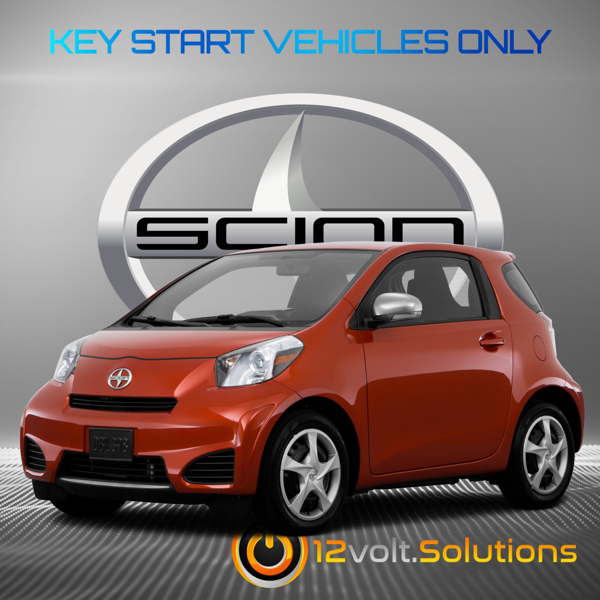 2012-2015 Scion IQ Plug & Play Remote Start Kit (G-Key)-12Volt.Solutions