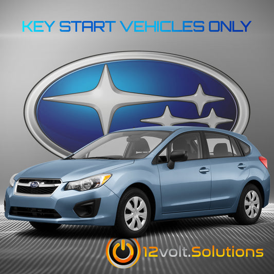 2012-2016 Subaru Impreza Plug & Play Remote Start Kit (Key Start)-12Volt.Solutions