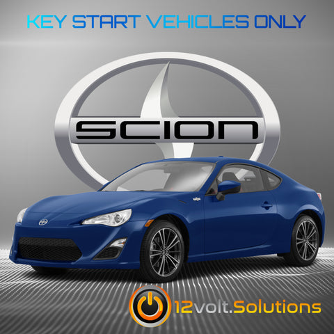 2013-2016 Scion FR-S Plug and Play Remote Start Kit (Key Start)-12Volt.Solutions