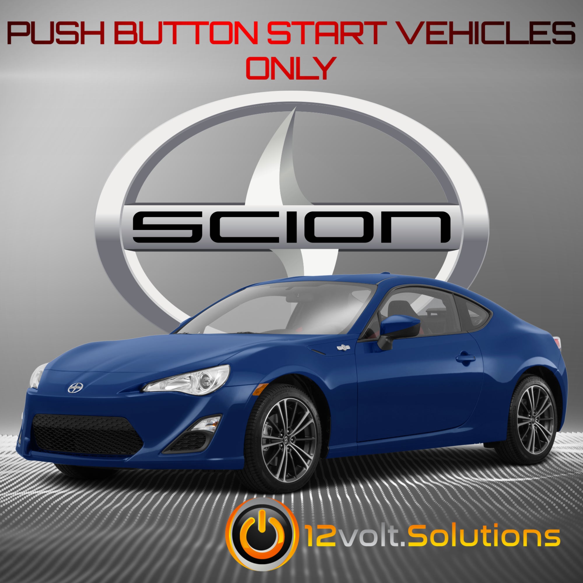 2013-2016 Scion FR-S Plug and Play Remote Start Kit (Push Button Start)-12Volt.Solutions