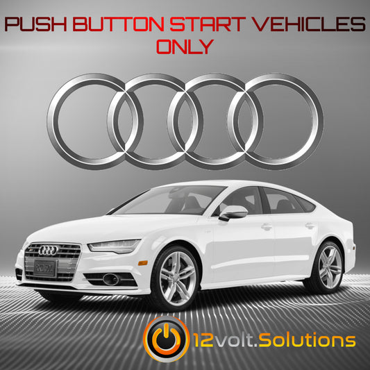 2013-2018 Audi S7 Plug and Play Remote Start Kit-12Volt.Solutions
