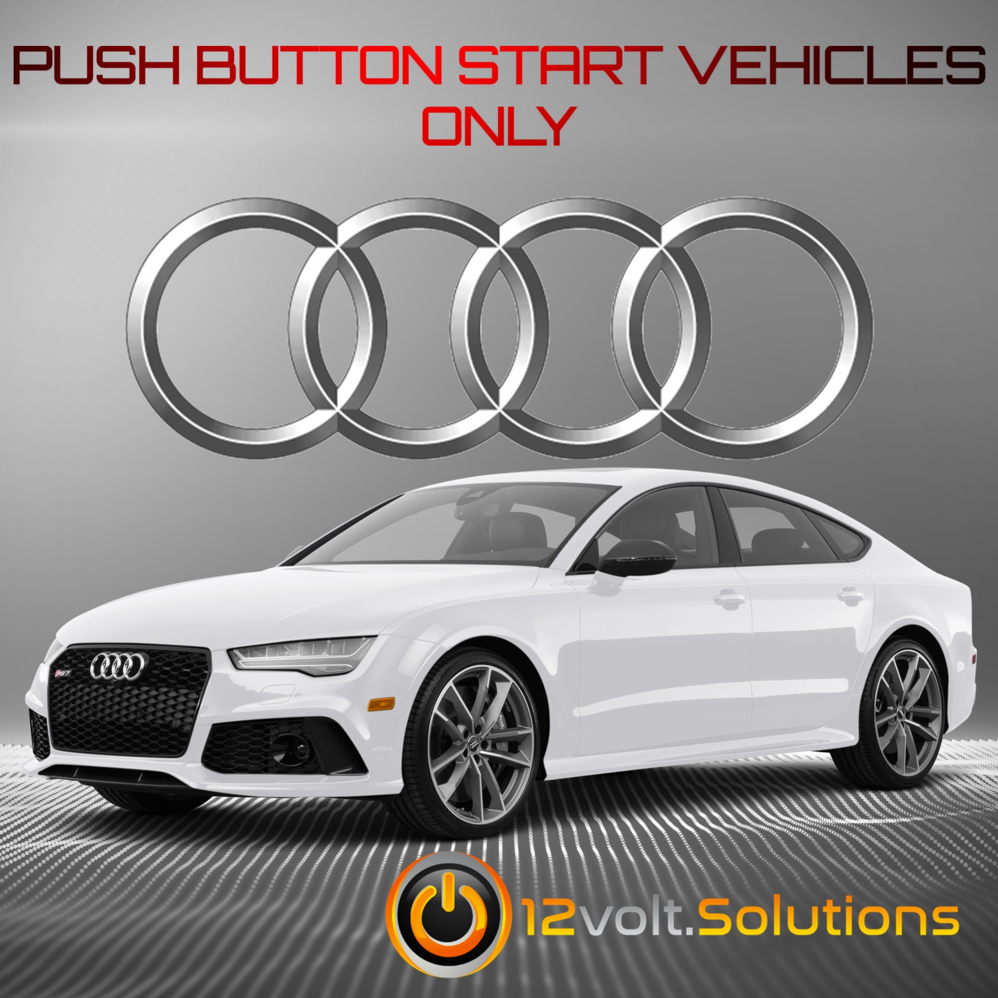 2013-2018 Audi S8 Plug and Play Remote Start Kit-12Volt.Solutions