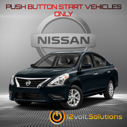 Nissan Versa Remote Start Plug and Play Kit-12Volt.Solutions
