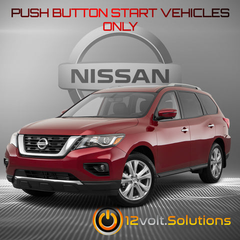 2013-2020 Nissan Pathfinder Remote Start Plug and Play Kit (Push Button Start)-12Volt.Solutions