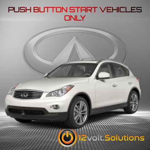 2013 Infiniti EX37 Remote Start Plug and Play Kit (Push Button Start)-12Volt.Solutions