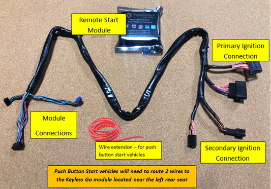 2013 Mercedes Benz GL-Class Plug & Play Remote Start Kit-12Volt.Solutions