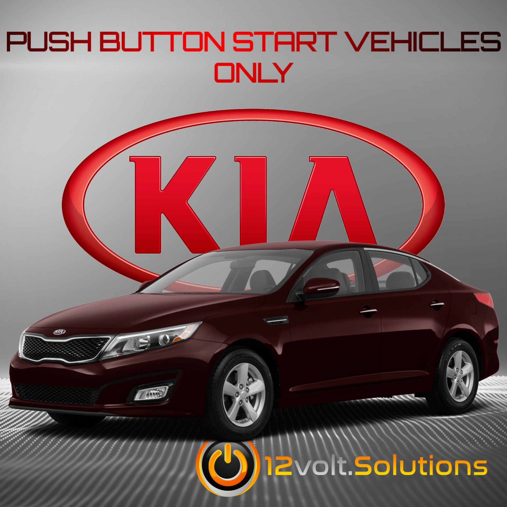 2014-2015 Kia Optima Remote Start Plug and Play Kit (Push Button Start)-12Volt.Solutions