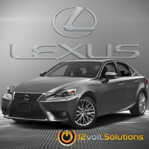 2014-2015 Lexus IS250 Plug Play Remote Start Kit (Push Button Start)-12Volt.Solutions