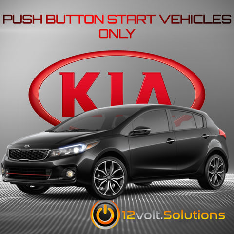 2014-2016 Kia Forte 5 Remote Start Plug and Play Kit (Push Button Start)-12Volt.Solutions