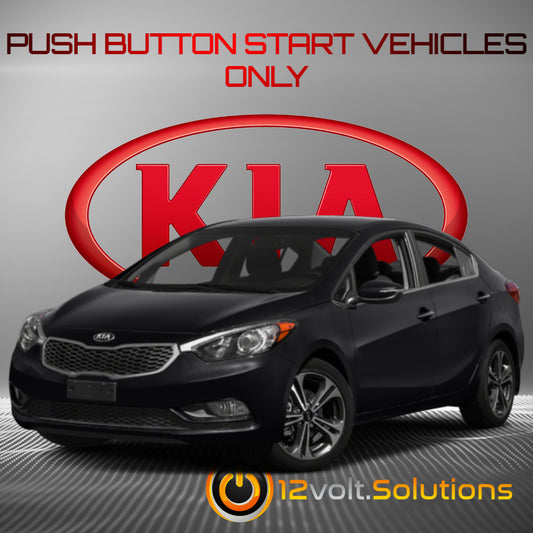 2014-2016 Kia Forte Remote Start Plug and Play Kit (Push Button Start)-12Volt.Solutions