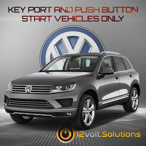 2014-2017 Volkswagen Touareg Plug and Play Remote Start Kit-12Volt.Solutions
