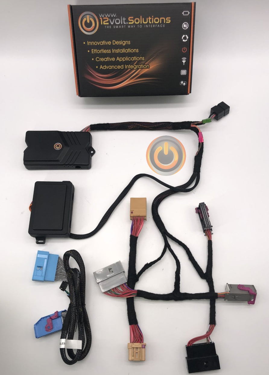 2014-2017 Volkswagen Touareg Plug and Play Remote Start Kit-12Volt.Solutions