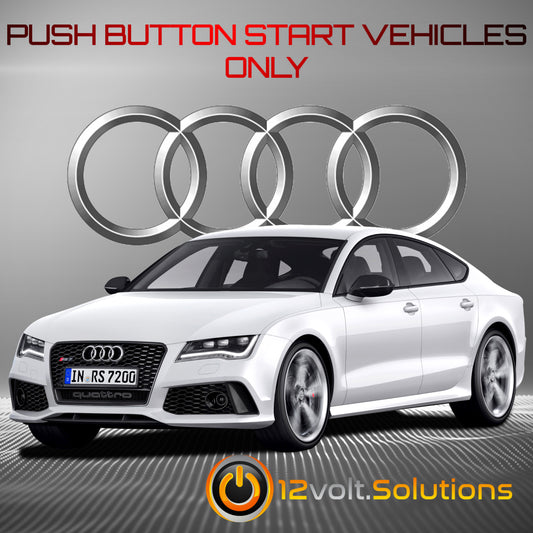 2014-2018 Audi RS7 Plug and Play Remote Start Kit-12Volt.Solutions