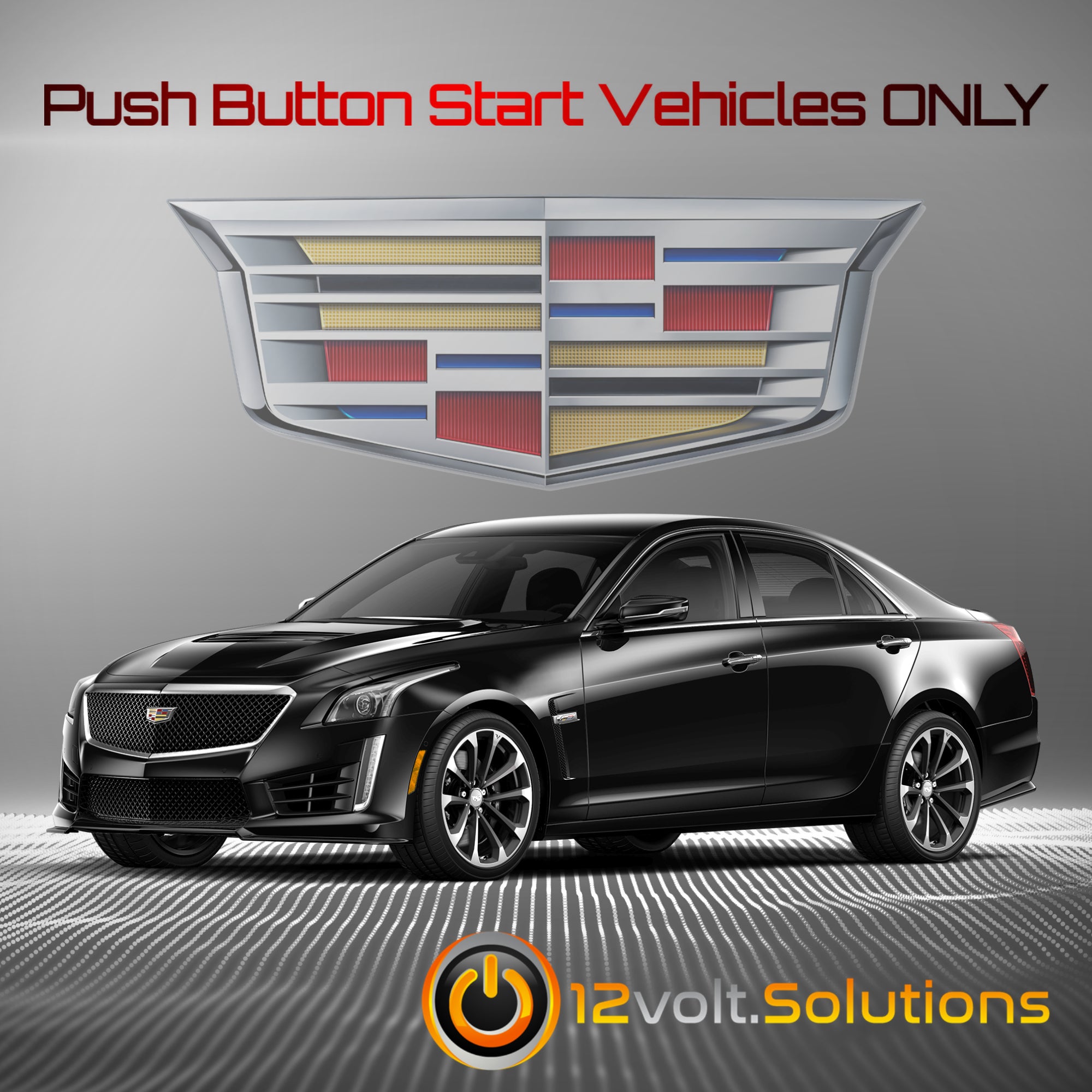 2014-2019 Cadillac CTS Plug and Play Remote Start Kit (Push Button Start)-12Volt.Solutions