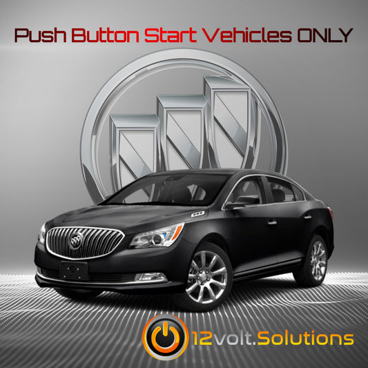 2010-2019 Buick LaCrosse Plug and Play Remote Start Kit (Push Button Start)-12Volt.Solutions