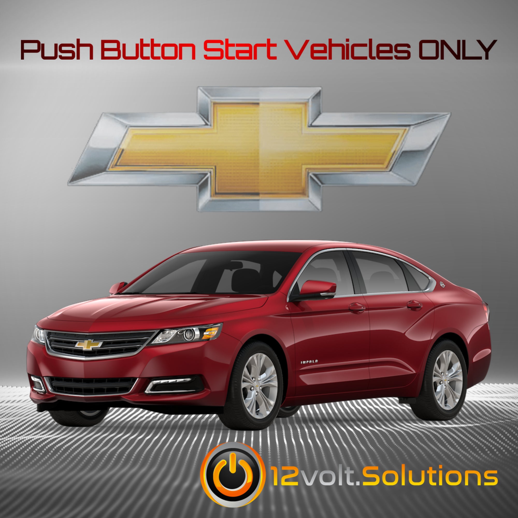 2014-2020 Chevrolet Impala Plug and Play Remote Start Kit (Push Button Start)-12Volt.Solutions