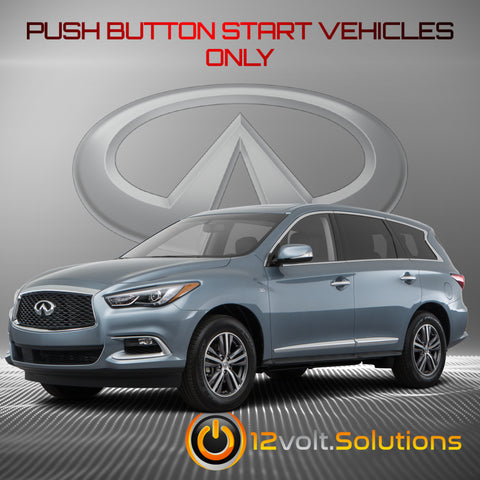 2014 2021 Infiniti QX60 Remote Start Plug and Play Kit Push