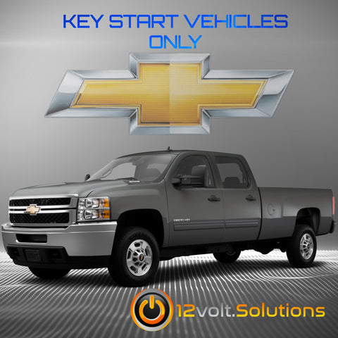 2014 Chevrolet Silverado 2500/3500 Plug & Play Remote Start Kit (Key Start)-12Volt.Solutions