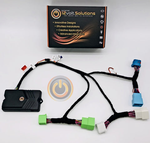 Start-X remote start installation diagram Chevy Silverado 2015-2023 BCM location