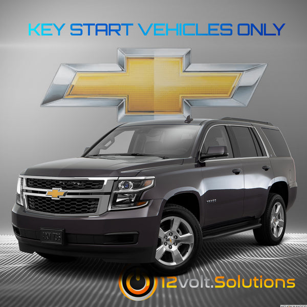 2016 tahoe remote online start