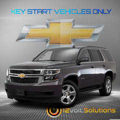 2015-2016 Chevrolet Tahoe Plug & Play Remote Start Kit (Key Start)-12Volt.Solutions