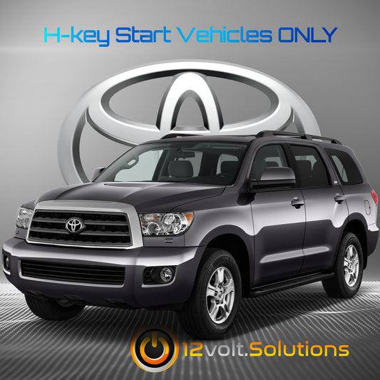 2015-2017 Toyota Sequoia Plug and Play Remote Start Kit (H-Key)-12Volt.Solutions