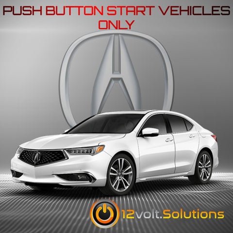 2015-2020 Acura TLX Plug & Play Remote Start Kit (Push Button Start)-12Volt.Solutions