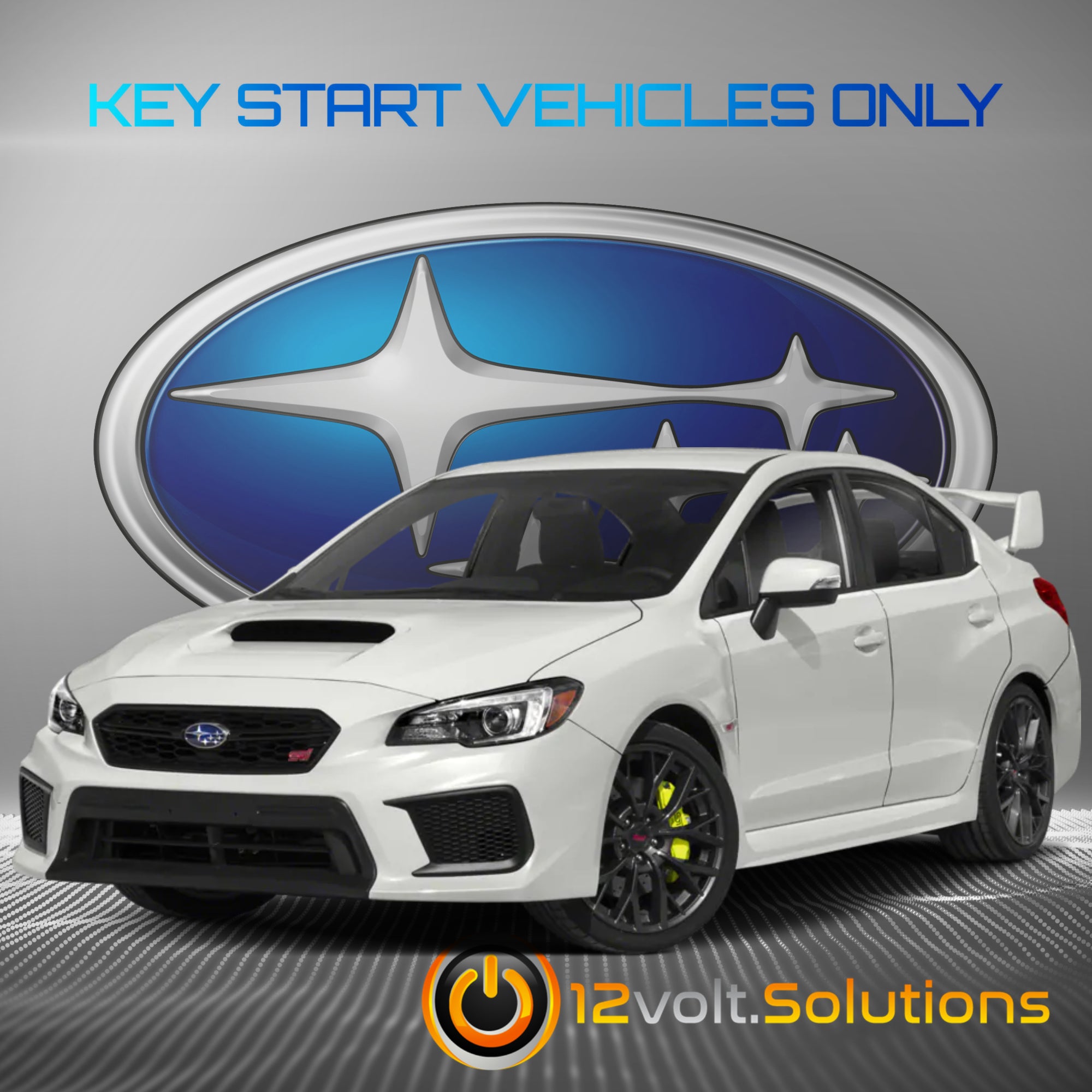 2015-2020 Subaru WRX Plug & Play Remote Start Kit (Key Start)-12Volt.Solutions
