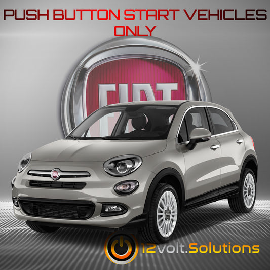 2016-2017 Fiat 500x Plug & Play Remote Start Kit (Push Button Start)-12Volt.Solutions