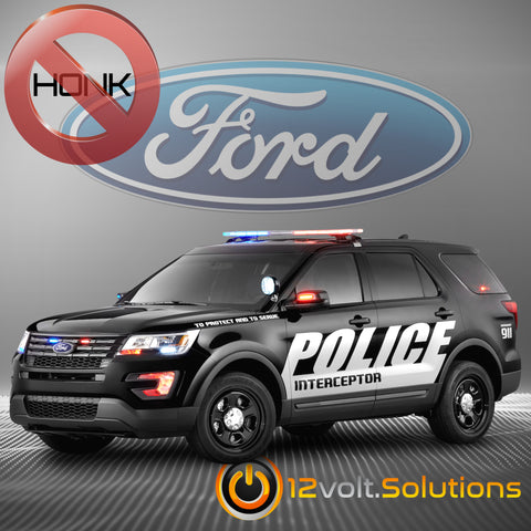 2016-2019 Ford Explorer POLICE INTERCEPTOR Remote Start Plug and Play Kit - NO HORN HONK-12Volt.Solutions